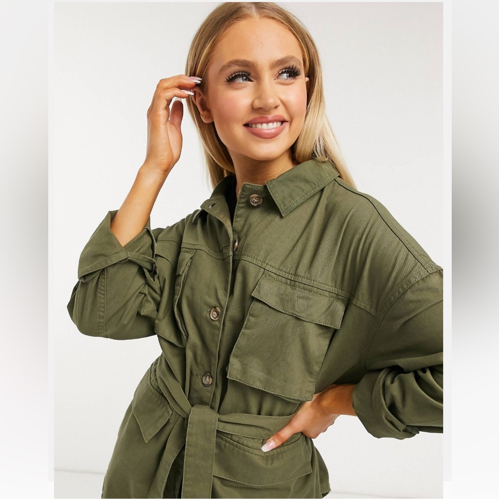 Brave Soul aiko military shirt jacket